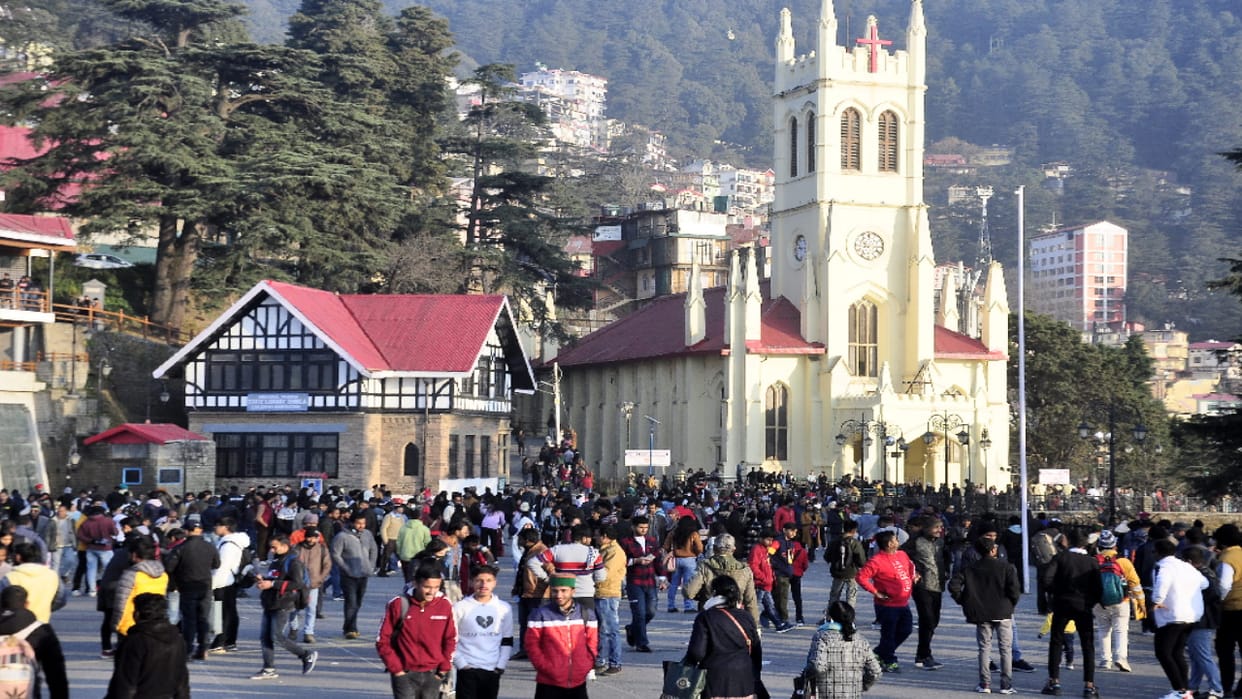 Advance book for Shimla hotels from 30 December to 2 January