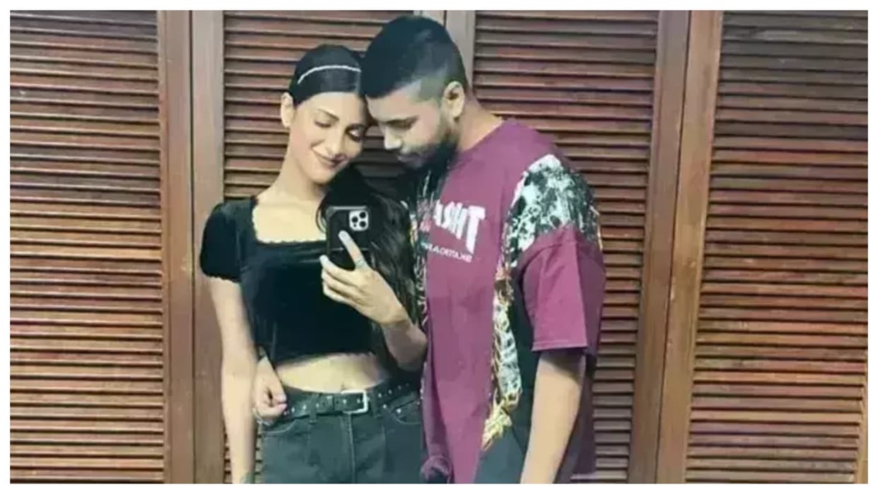 Shruti Haasan calls boyfriend Shantanu Hazarika her best friend says he is kind calm and thoughtful