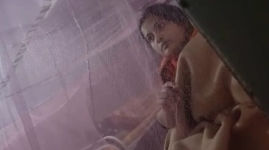Bihar: In a viral video government doctor at muzaffarpur not come out of the mosquito net to see patient