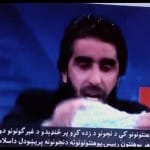 A Kabul University professor tore up his diplomas on live television