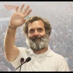 भारत जोड़ो यात्रा में राहुल गांधी