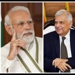 पीएम नरेंद्र मोदी, श्रीलंका के राष्ट्रपति रानिल विक्रमसिंघे और चीन के राष्ट्रपति शी जिनपिंग।