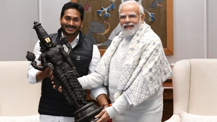 Ap Cm Jagan Mohan Reddy Meets Pm Modi In Delhi Discusses Polavaram