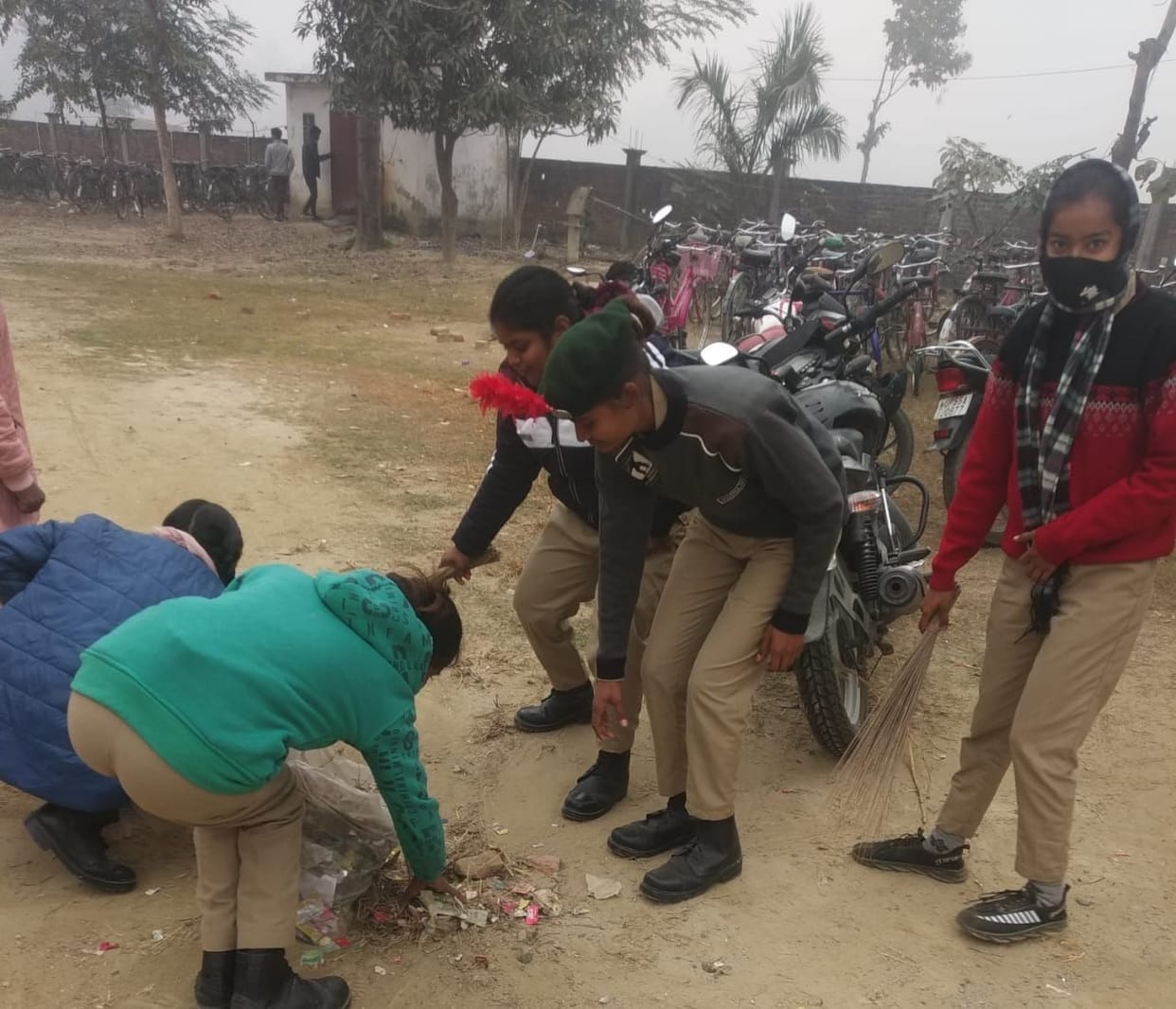 made aware about sanitation