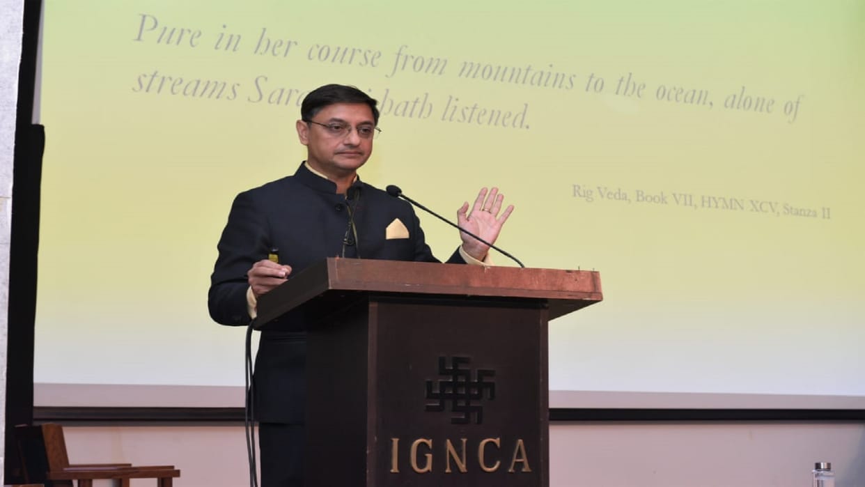 Dr Sanjeev Sanyal said that Indias identity as a nation is very ancient