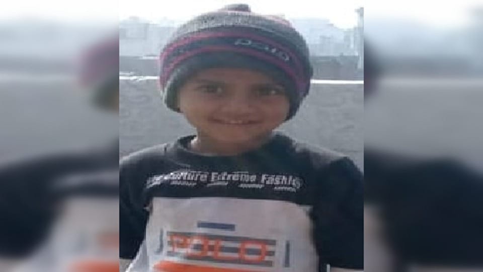 Four year old child died due to drowning in drain in Gajraula