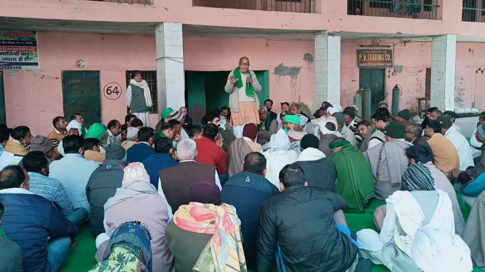 Farmers will take out tractor march in Karnal on January 17