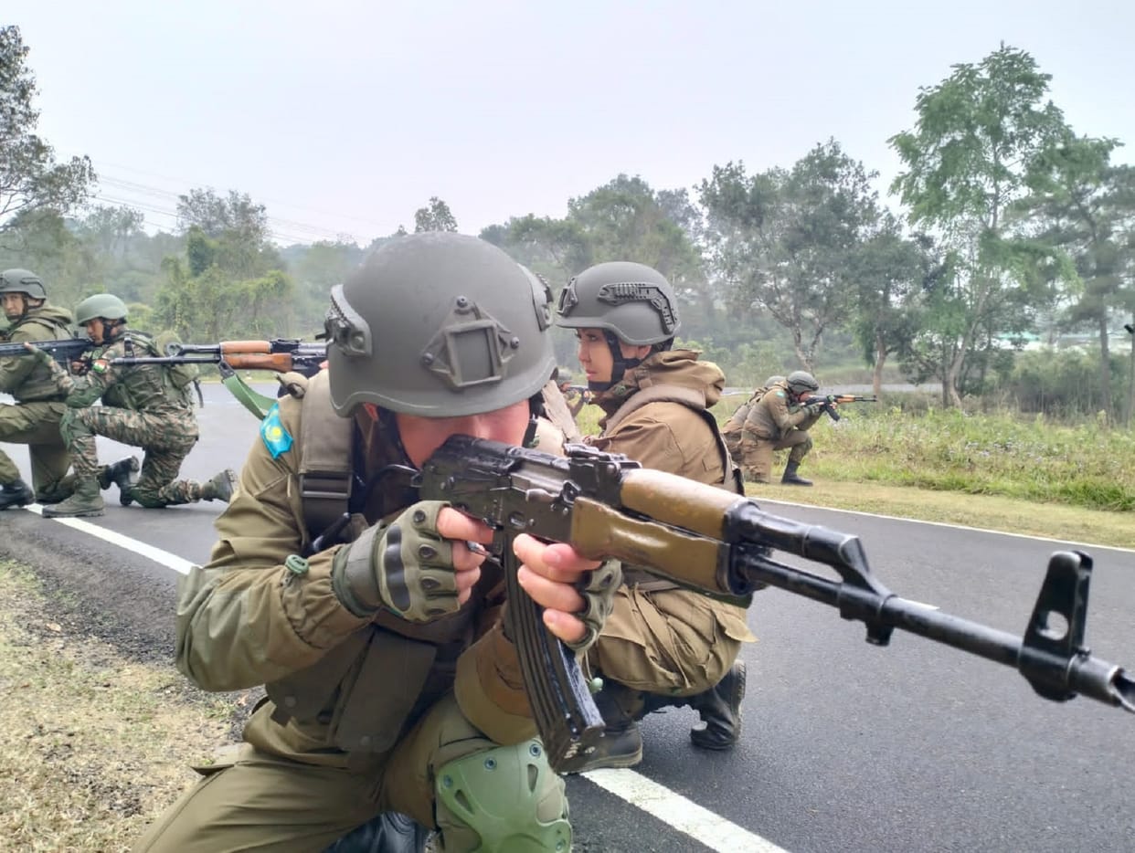 KazInd 2022: Indo-Kazakhstan joint military exercise concludes in Meghalaya