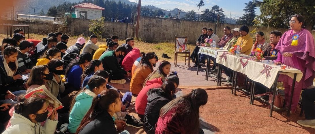 NSS Camp in Lohaghat