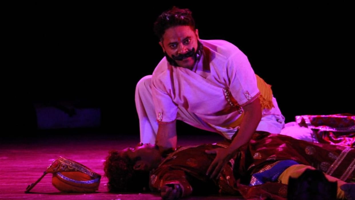 Chhatarpur Theater Festival started with the staging of Mahabali Chhatrasal