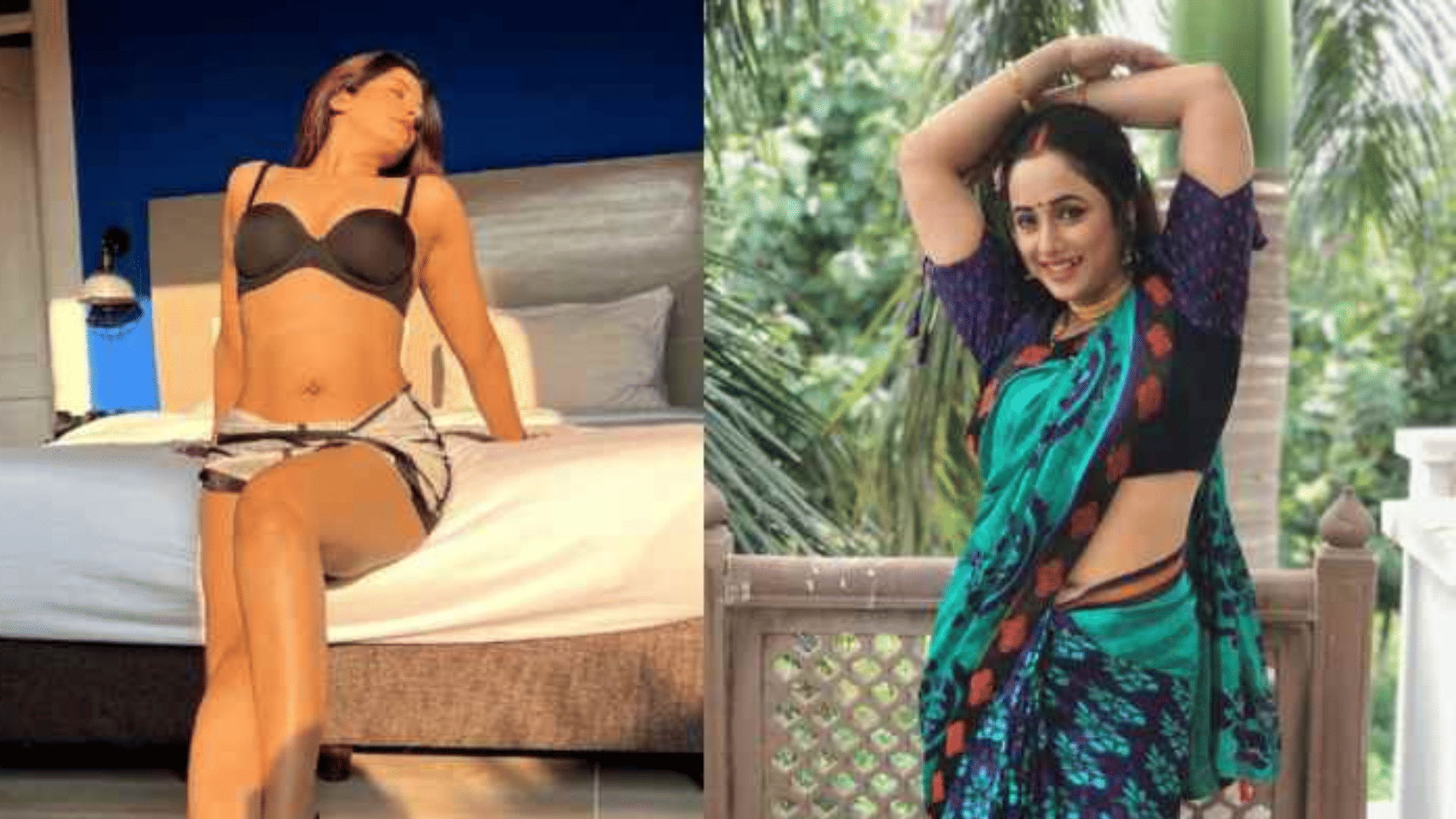 Bhojpuri actress Rani Chatterjee and Poonam Dubey had cat fight because of her bikini photos