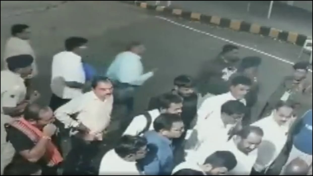 Shiv Sena UBT MLA Nitin Deshmukh booked after scuffle with police officials in Nagpur