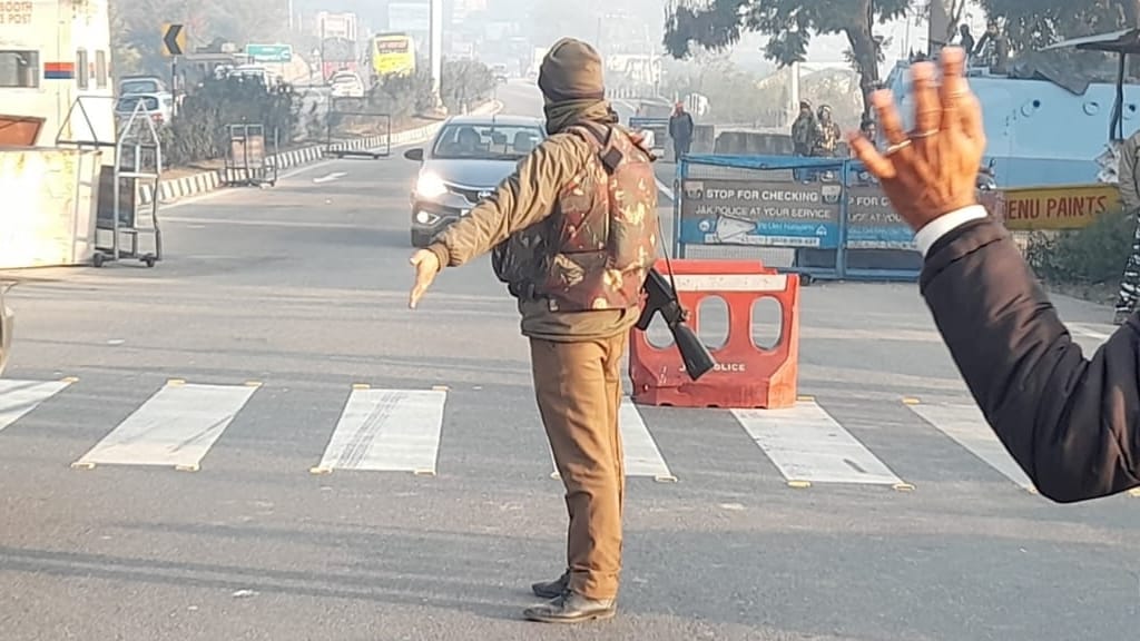 jammu Sidhra Encounter: Four terrorists hiding in truck security forces killed in encounter