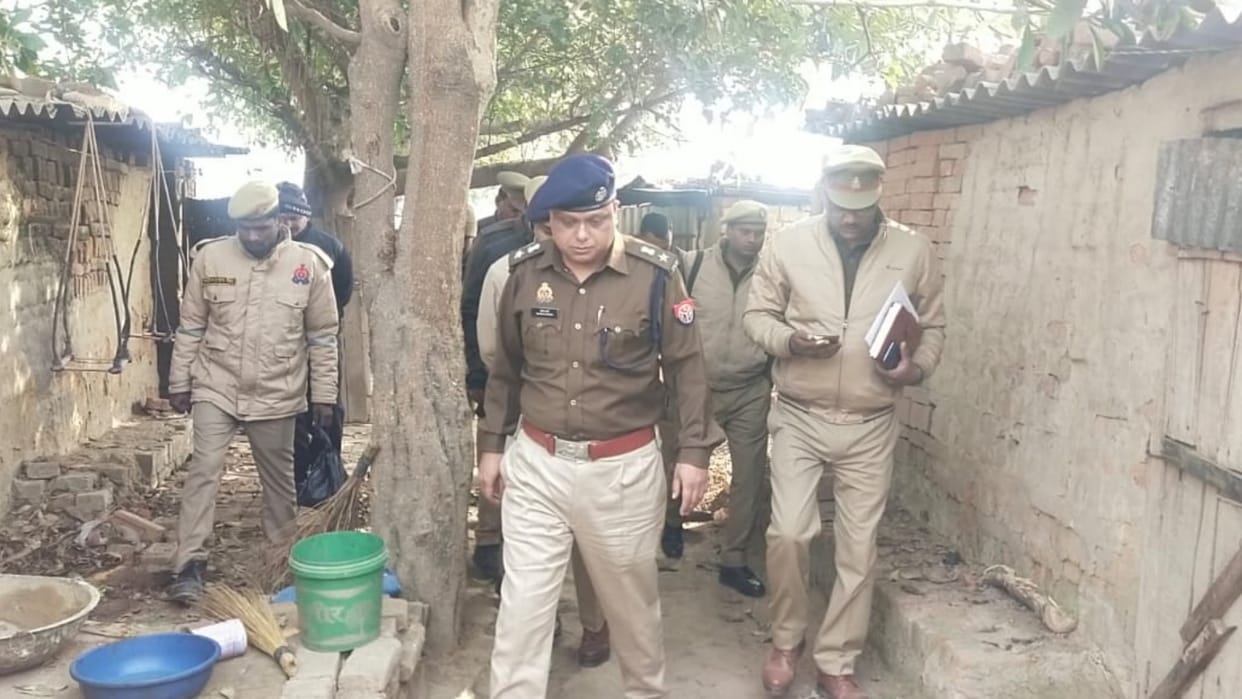 A labourer murdered in Kadipur in Sultanpur.