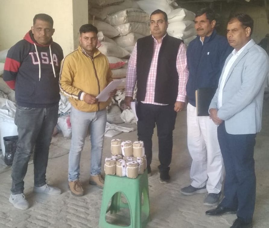CM Flying and Food Safety Officer's team raided two flour mills