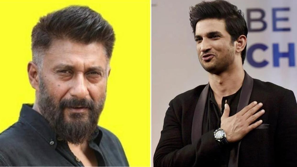 Sushant Singh Rajput murder mystery case Vivek Agnihotri shares photo with actor and tweet right to justice