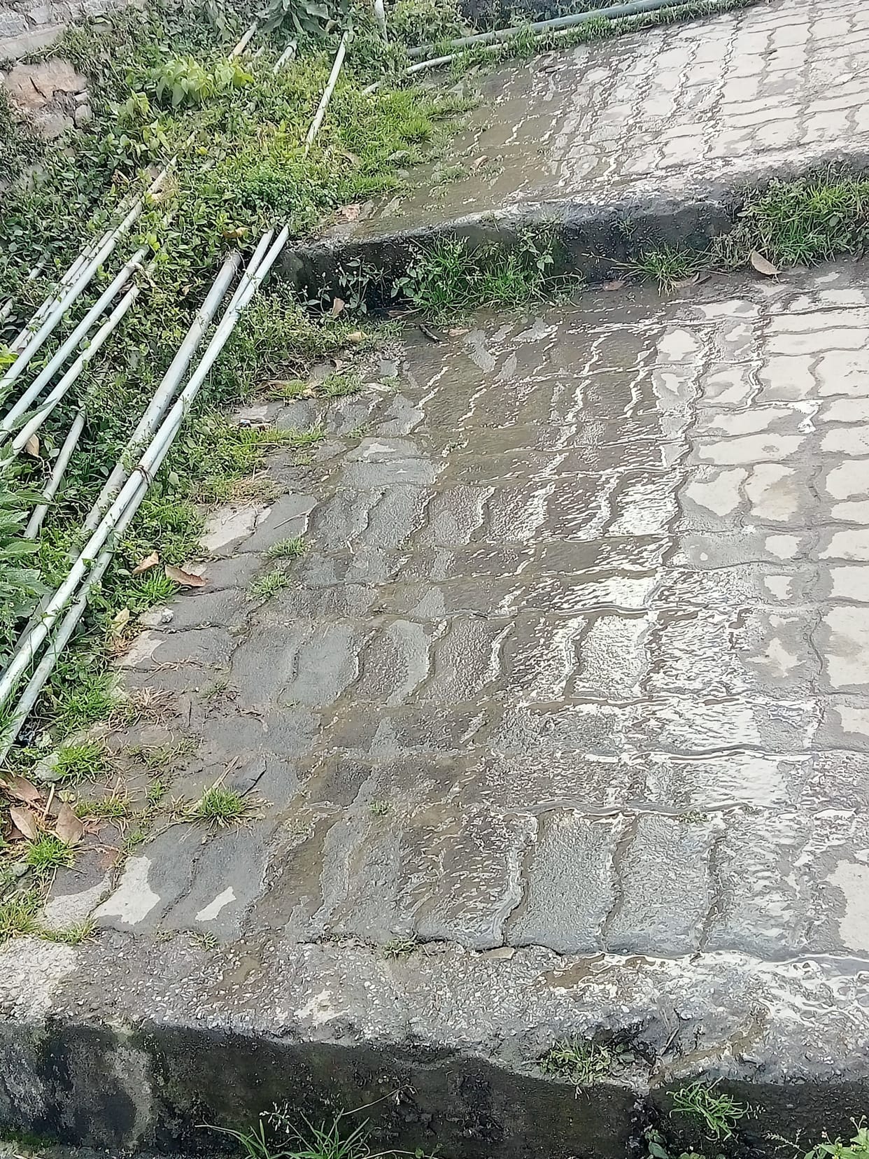 Water Lekage at Lines in Almora