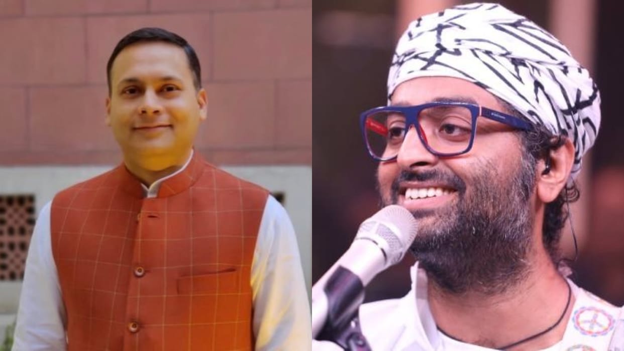 Arijit Singh concert in Kolkata cancelled BJP Amit Malviya says reason he sang Gerua in front mamata banerjee