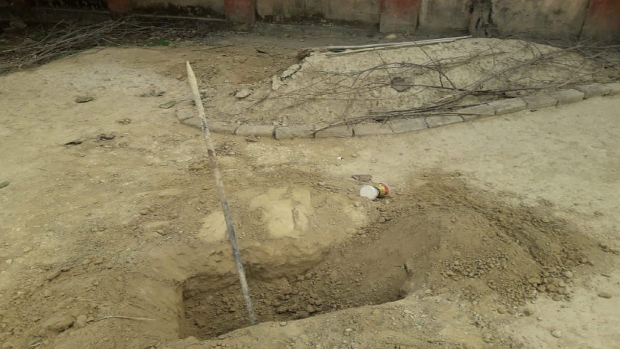 Dead body of pregnant woman removed from grave after four months of death