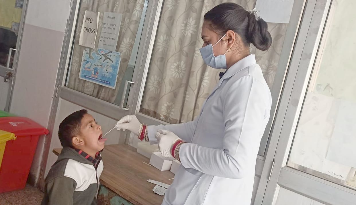 Booster dose stock out in all health institutions of the district