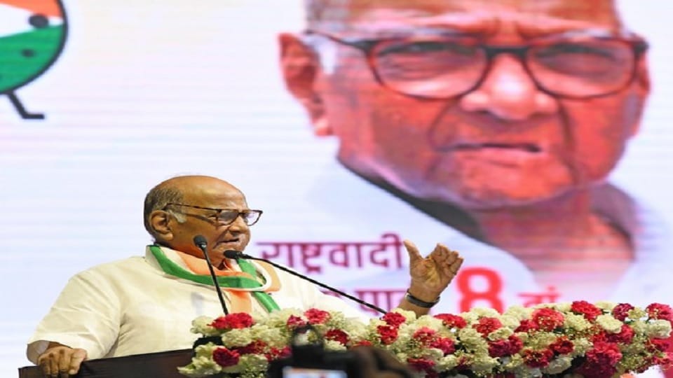 Congress mukt Bharat not possible, says NCP Chief Sharad Pawar