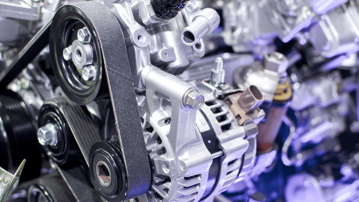 sound comes when driving a car during rain, remove it in this way, Rubber belt bearing lubrication