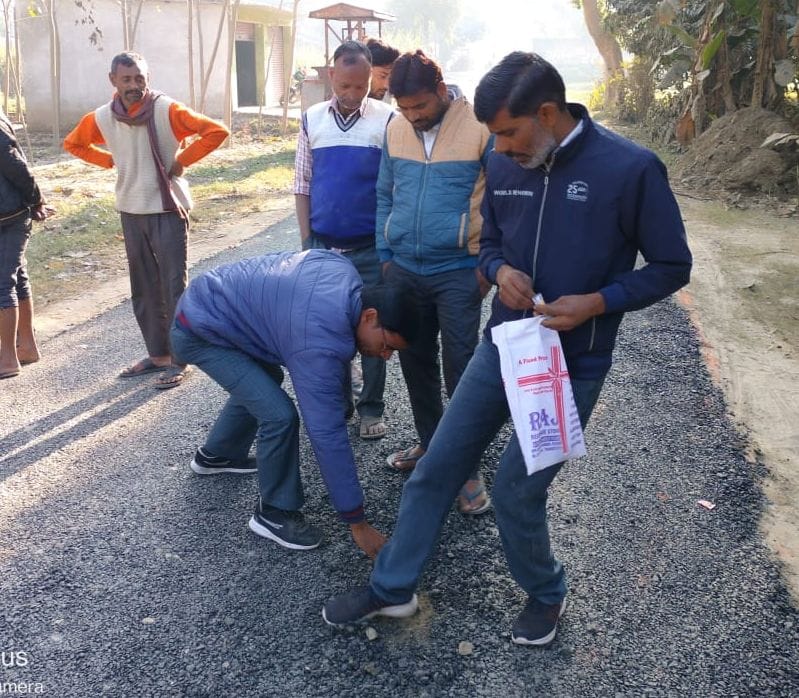 Action was taken against the contractors but the roads were left unclaimed