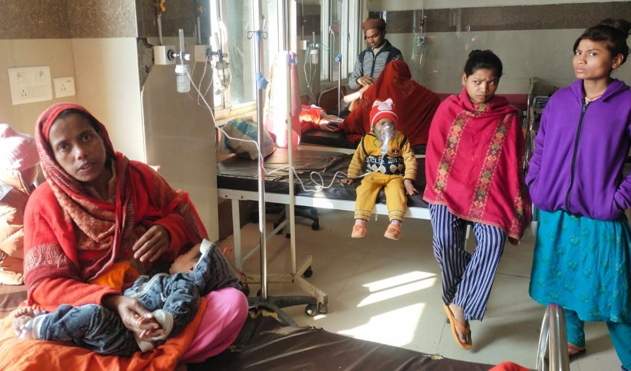 Cold wave making children victims of pneumonia