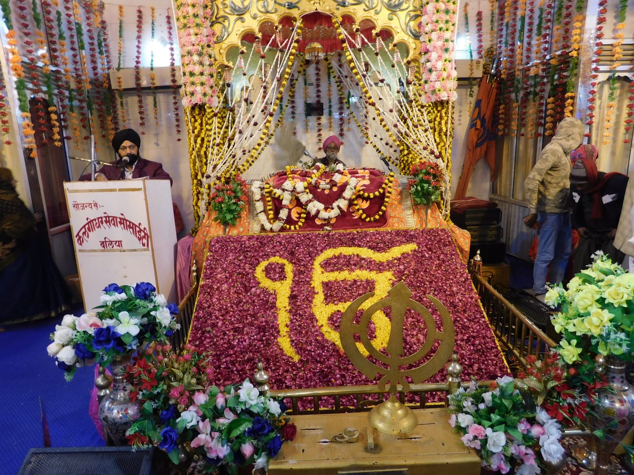 Attendance in Gurudwara on Prakash Parv