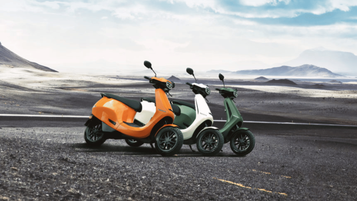 ola registers 1549% sales growth in january 2023, Know top 10 electric two wheeler companies