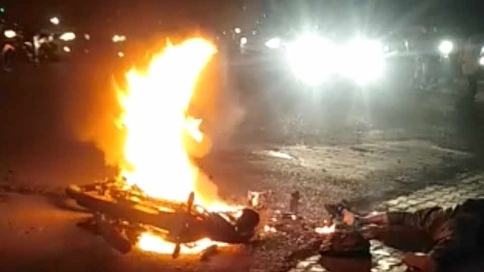 Bike rider died in road accident in Khanna