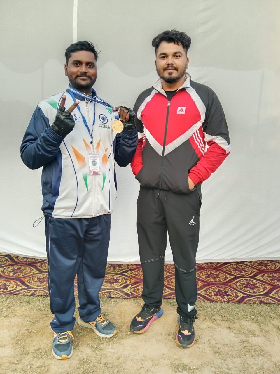 Shiv Shankar of Rori won gold medal in All India Inter University