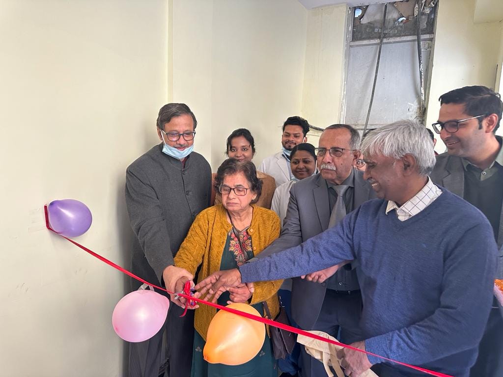 Inauguration of new ward in Pediatric Surgery Department of BHU with modern facilities