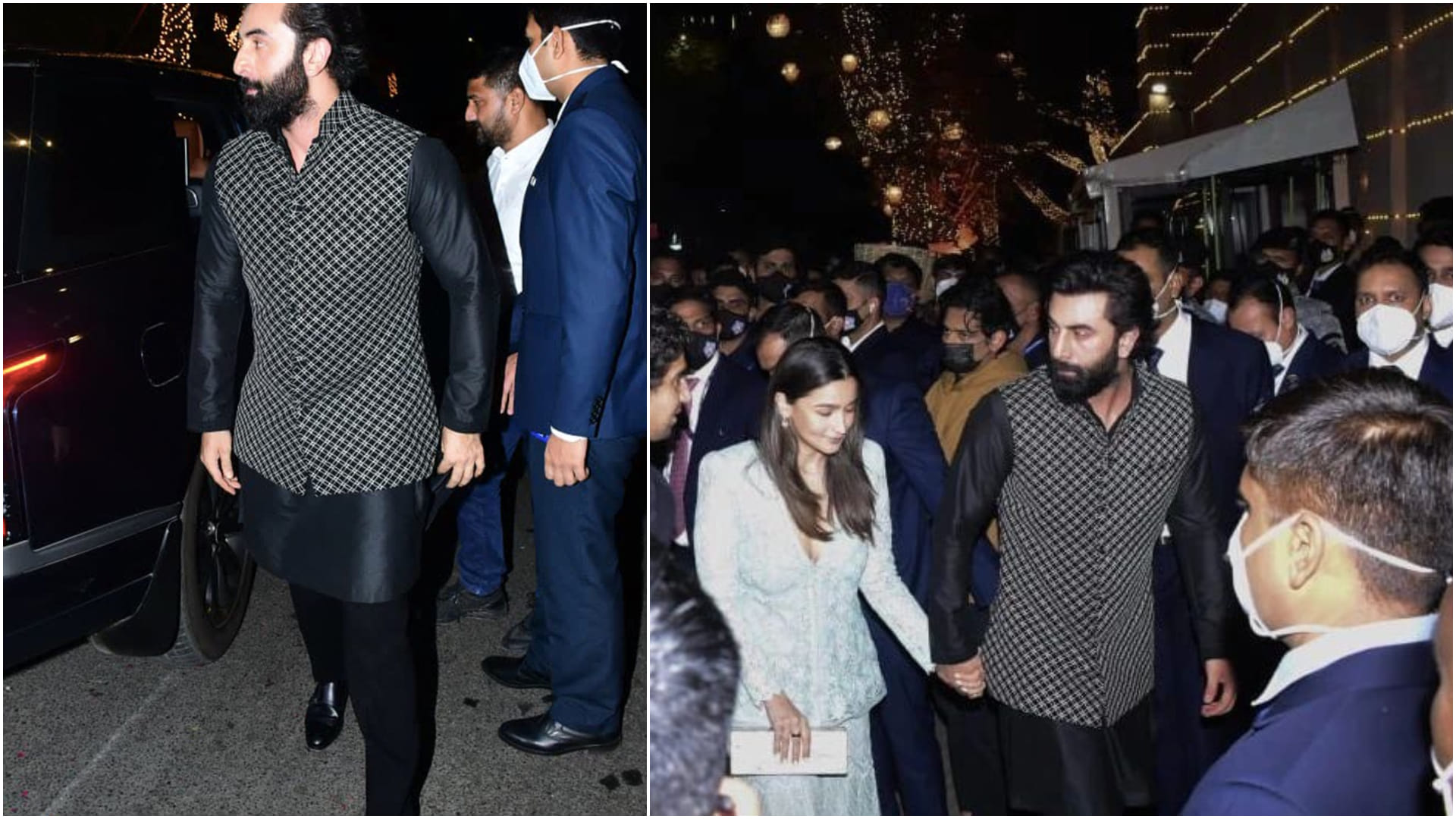 anant ambani radhika merchant engagement party janhvi kapoor steal limelight alia bhatt reached in style