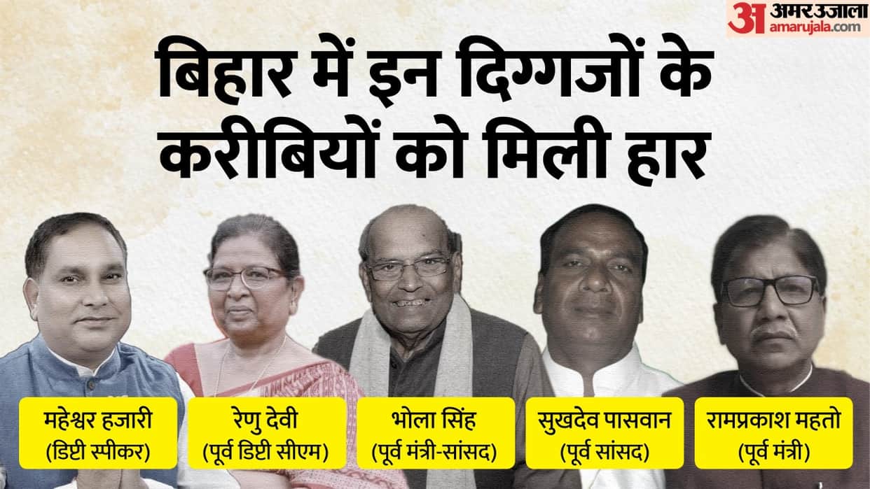 Bihar Nagar Nikay Result: From Deputy Speaker's wife to former Deputy CM's daughter-in-law losse election
