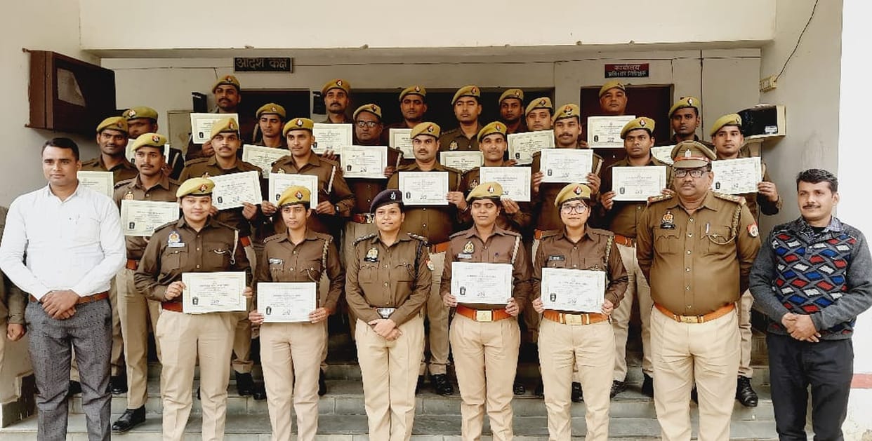 balrampur,police,training