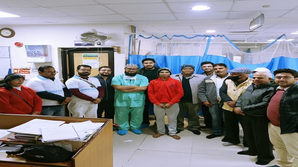 Hands for Help organization performed complex abdominal surgery