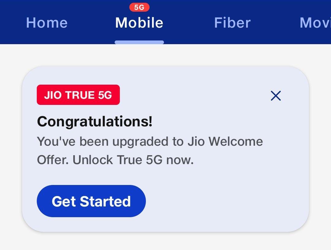 Jio True 5G
