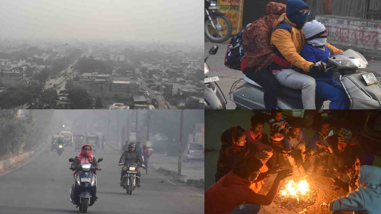 UP Weather Update, Cold weather again, maximum temperature dropped by six degrees