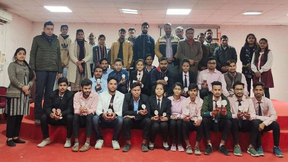 Students actively participated in sports and entertainment