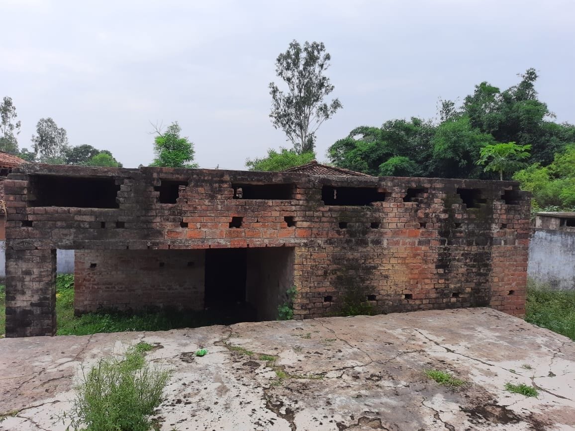 Panchayat building incomplete, work being done from Pradhanji's house