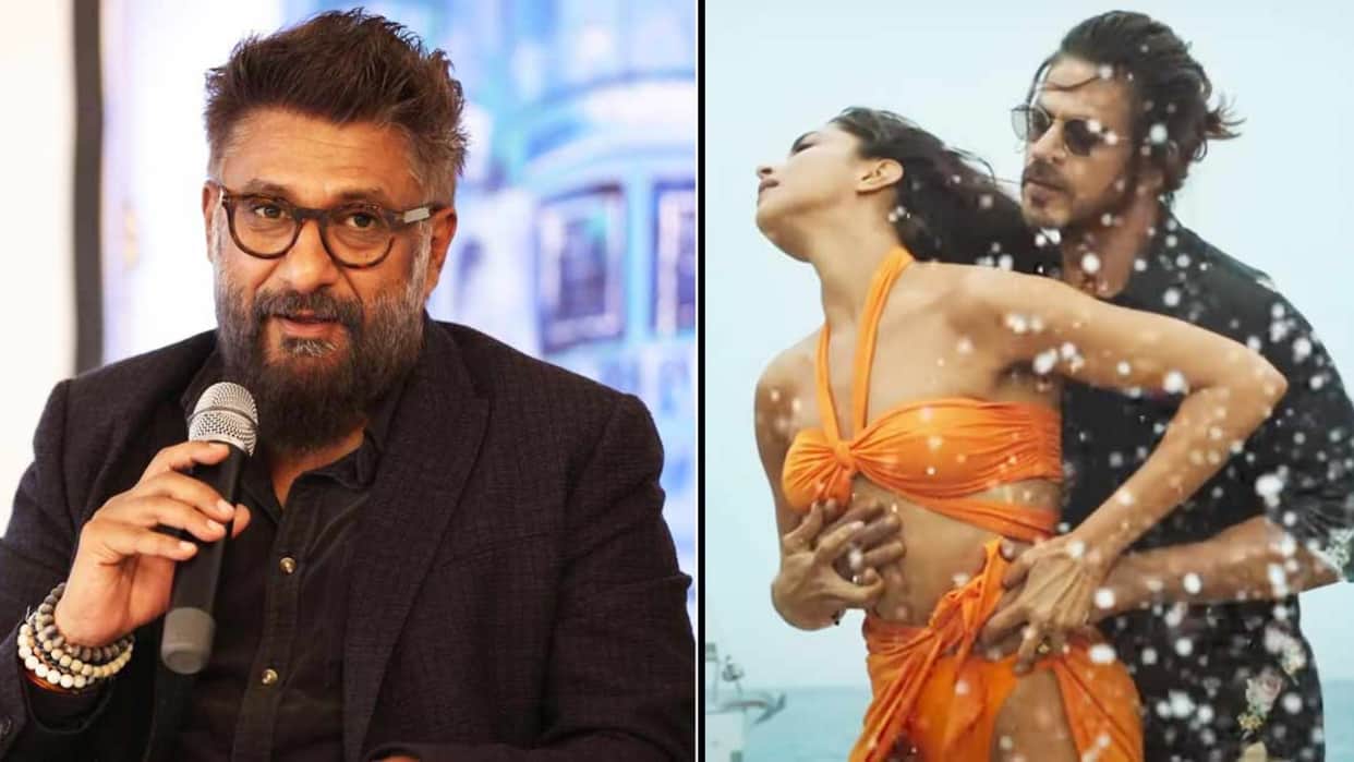 Pathaan Besharam Rang Controversy Vivek Agnihotri daughter mallika orange bikini pics viral brutally trolled