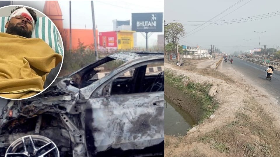 Roorkee: Service lane will be built where Rishabh Pant  car accident happened