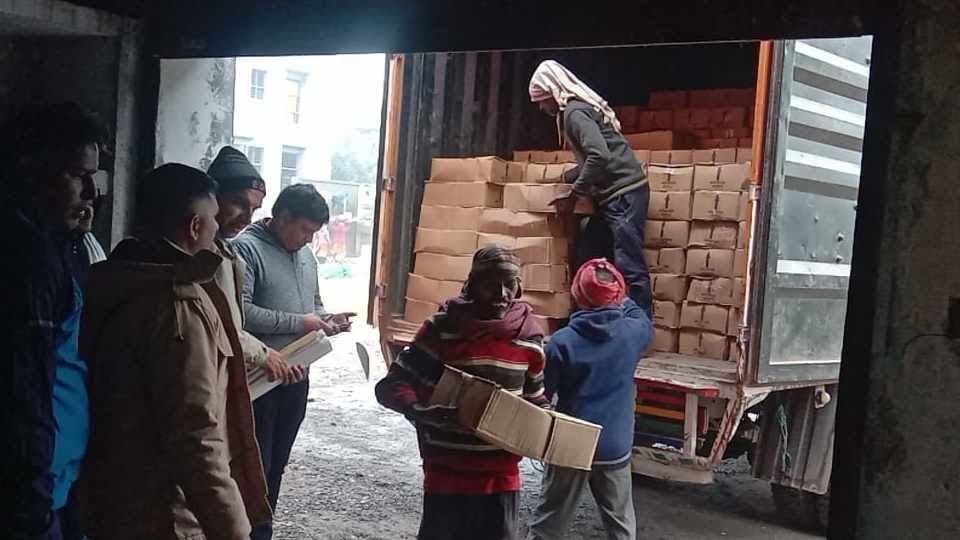 CM flying squad caught container full of liquor in Sonipat