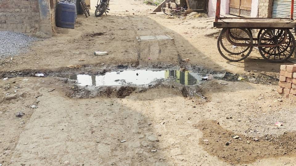 Cant get rid of dirt in lemon garden there is also a shortage of drinking water in Firozabad