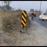 रुड़की में सड़क पर ब्लैक स्पॉट