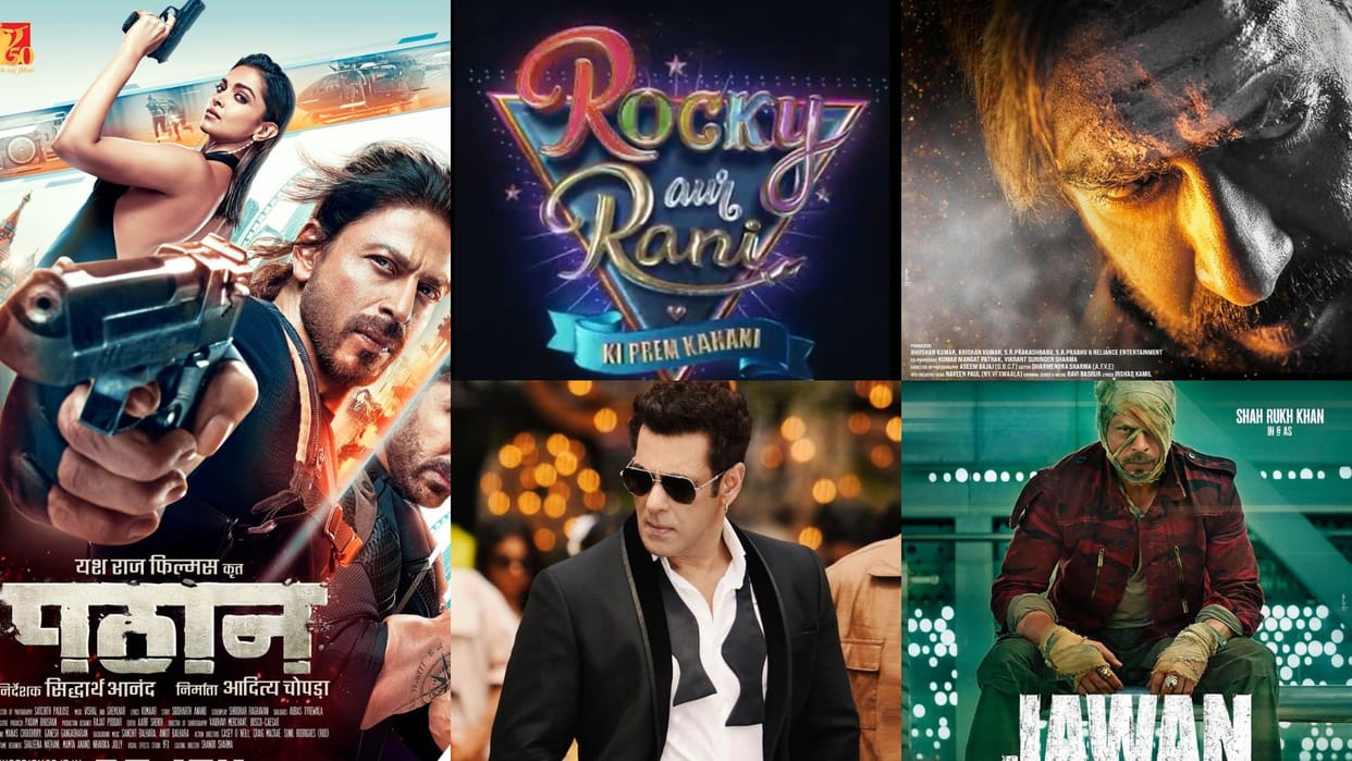 new year 2023 12 mega budget movies release in next six months pathaan Shehzada kisi ka bhai kisi ki jaan