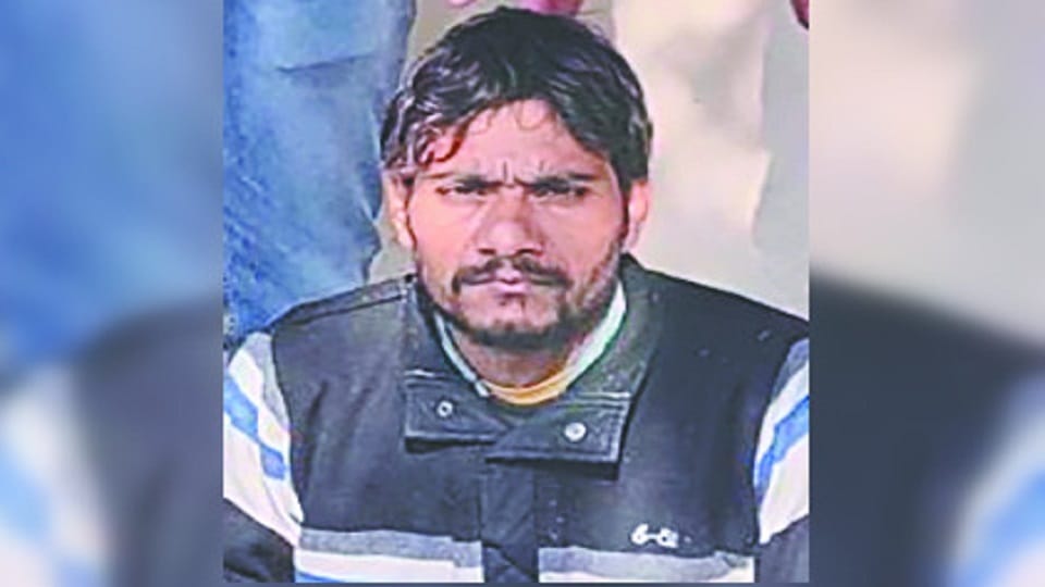 Police arrested the accused of killing his wife