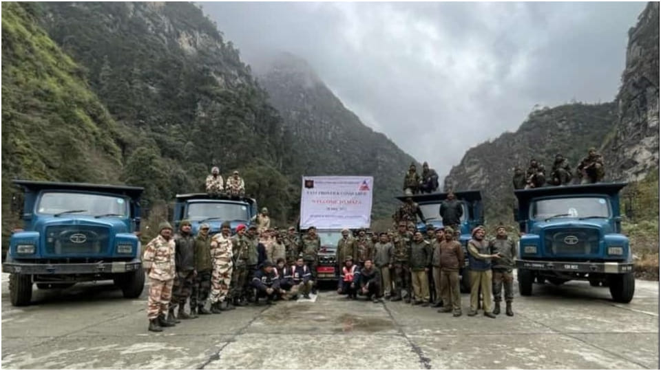 Arunachal Pradesh: BRO built road till Chinese border, Chief Minister congratulated
