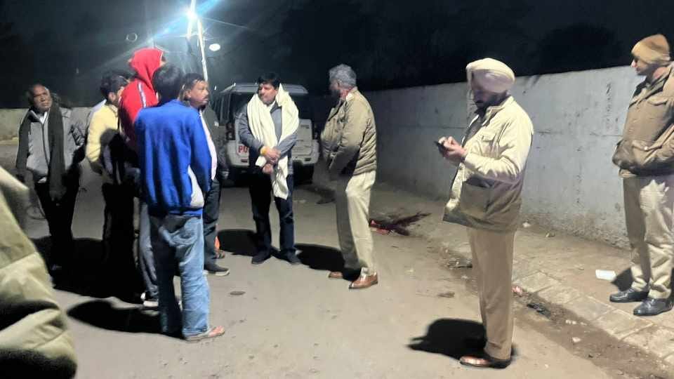 Murder of a young man by stabbing him in Mauli village